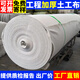 土工布工程布白色無(wú)紡布濾滲水公路養(yǎng)護(hù)保濕毯橋梁護(hù)坡混凝土養(yǎng)護(hù) 【加厚】100克6米寬50米長(zhǎng) 300平
