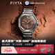 飛亞達（FIYTA）航天系列“火星-500”登陸款男士機械表隕石盤(pán)運動(dòng)手表男節日禮物 【夜光款】火耀紅
