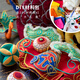 王的手創(chuàng  )龍頭帽高端手工刺繡diy材料包成品新春中國風(fēng)非遺 DIY材料包（含20cm繡繃）
