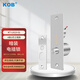 KOB電插鎖不銹鋼暗裝電子門禁鎖微型迷你小電鎖 A款2芯（通電鎖）12V