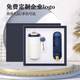 格維立年會(huì )禮品送員工客戶(hù)高檔實(shí)用伴手禮商務(wù)禮品充電寶咖啡杯禮盒 藍咖啡杯+傘
