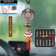 卡麗蒂2025新款汽車(chē)掛件車(chē)載吊飾出入平安符掛飾男女高檔后視鏡裝飾用品 【喜慶短款】如意平安穗子(紅色)
