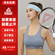 匹克運動發(fā)帶止汗頭帶男士吸汗頭巾導(dǎo)汗防束發(fā)跑步女生籃球健身天藍(lán)色