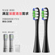 歐可林【成人全系列牙刷替換頭通用】電動(dòng)牙刷替換刷頭杜邦清潔護(hù)齦通用可選軟毛護(hù)齦清潔成人電動(dòng)牙刷頭 2支 -專業(yè)清潔型-黑色（P1C5）