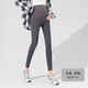 貓人（MiiOW）孕婦打底褲鯊魚(yú)褲2024新款春夏外穿顯瘦瑜伽運動(dòng)褲夏季褲子 灰色春夏款(適合25℃-35℃) XXL