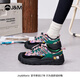 快樂瑪麗（J&M）休閑鞋女秋季戶外露營(yíng)登山鞋厚底運(yùn)動(dòng)百搭軟底女鞋 紫色 37 