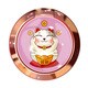 LVZHUYE國潮指環(huán)支架招財貓手機環(huán)指扣超薄指壞拉環(huán)手指扣環(huán)女手環(huán)殼后殼吸盤粘貼式支撐后背貼扣貼片掛鉤 招財貓【櫻花粉】