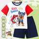 汪汪隊立大功（PAW PATROL）兒童睡衣男童短袖短褲家居服套裝棉寶寶夏季透氣居家服PA1933 110