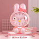 hanlinTimehanlinTime 雙耳兔創(chuàng  )意鬧鐘可愛(ài)卡通小鬧鐘學(xué)生兒童起床鬧鈴夜光 珠光升級版