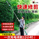 邁越（MAIYUE）電動(dòng)綠籬機加長(cháng)修高枝剪機伸縮弧形充電式園藝茶樹(shù)籬笆剪電動(dòng)農具 （1.6米）24V整機含蓄電池