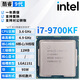英特爾（Intel）酷睿9/8/7/6代CPU處理器i3 i5 i7 i9系列9400F 9700KF拆機散片 i7 9700KF【散片+贈硅脂】