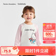 巴拉巴拉女寶寶長(cháng)袖t恤速干2025秋【HelloKittyIP商場(chǎng)同款】201325100002