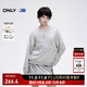 ONLY秋季NBA聯(lián)名款寬松圓領(lǐng)純棉落肩衛衣女|12449S004 G47 淺花灰色 M (165) 84A