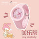 正港（ZGO）玉桂狗聯(lián)名手表女兒童小學(xué)生防水女童女孩初中生可愛(ài)果凍防水卡通 877美樂(lè )蒂-粉色X