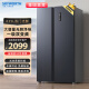 创维电冰箱635L升家用一级能效对开双门大容量双变频风冷无霜节能BCD-635W2B1