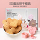 魔幻廚房卡通頭像寶寶輔食餅干模具5件套3d立體按壓式翻糖烘焙曲奇壓模具