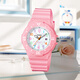 卡西歐（CASIO）網(wǎng)紅小白表女ins風(fēng)LRW-200H-7E2彩色學(xué)生兒童表運動(dòng)電子石英表 LRW-200H-4B2 【附加貼膜】