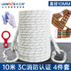LANFU藍(lán)夫逃生繩套裝高層火災(zāi)消防家用高樓救援裝備防護(hù)安全繩雙鉤 3C消防認(rèn)證10米2-3樓【4件套】
