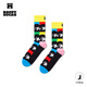 Happy Socksx 披頭士聯(lián)名襪子女男襪秋冬款多巴胺襪中筒襪 全員集合 1雙 M 36-40