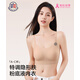 蒙口比鄰粉底液內(nèi)衣女夏薄款隱形無痕膚色細肩帶美背小胸聚攏文胸 隱形膚【白T隱形】肩帶可調(diào) 適合自然偏白膚色 L  【建議體重111-130斤】