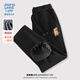 JEANSWEST LIFE真維斯加絨褲男秋冬季保暖厚實(shí)男士長(cháng)褲國潮敦煌風(fēng)男孩寬松休閑褲