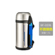 象?。╖O JIRUSHI）SF-CC15進(jìn)口不銹鋼保溫壺2000ML大容量戶外車載旅行便攜暖水壺 SF-CC15-XA 鋼色（帶把手） 1.5L