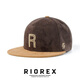 力嘶（RIOREX）帽子男平沿帽梅拉德秋冬遮陽(yáng)保暖棒球帽潮流帽牌嘻哈帽平檐帽女 棕/卡其 均碼（57-59cm）