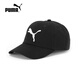 PUMA彪馬 ESS Cat Logo BB Cap 2024秋男女中性鴨舌棒球帽子戶外遮陽(yáng) 026204-01 OSFA
