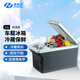 普能達（PNDA）車載冰箱11L冷暖扶手冰箱便攜冷藏箱車用灰