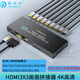 皮樂仕 HDMI畫面拼接器 4K高清9路3x3主機(jī)筆記本電視拼接屏多屏寶控制盒液晶屏融合視頻處理器 HDMI3X3拼接器4K