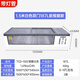 安淇爾（Anqier）臺式海鮮柜 臺面冷藏冰粉展示柜臥式燒烤店保鮮冰柜小型擺攤?cè)嗆嚳梢苿颖?1.5米白雙門187L前視窗-TCD-150C 電瓶供電可用（電瓶需自配）