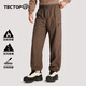 探拓（TECTOP）休閑褲男士長(cháng)褲2024秋冬加絨保暖工裝褲防風(fēng)耐磨戶(hù)外運動(dòng)登山褲子 紙棕色 2XL