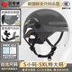 云電威頭盔電動車3c認(rèn)證男女夏季內(nèi)置智能藍(lán)牙感應(yīng)燈四季通用安全帽加大號特大碼小碼摩托車電瓶車半盔 【基礎(chǔ)款】夏季天際灰 S小碼(頭圍540-570mm可調(diào))
