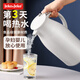 Jeko&Jeko保溫壺家用大容量保溫水壺玻璃內(nèi)膽熱水瓶暖水壺小型茶壺開水暖瓶 火爆#灰色 1.6L 【長效保溫】