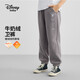 迪士尼（DISNEY）童裝兒男童搖粒絨長褲抗靜電輕盈保暖運(yùn)動(dòng)褲子25春DB431ME11灰160