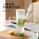 FaSoLa日本簡約冷水壺家用大容量冰箱冷萃茶壺果汁飲料桶冷泡瓶涼水壺 1000ml 1只 【冷水壺】