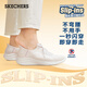 斯凱奇（Skechers）健步鞋slip-ins系列閃穿鞋女士一腳蹬運(yùn)動(dòng)鞋149710 自然色 38 