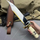 蘭博敢死隊(duì)牙簽博伊戶外軍士戰(zhàn)術(shù)直刀高硬度D2鋼野外防身求生刀具 蘭博敢死隊(duì)龍格爾【大金背博伊】 28cm-大于60°【贈(zèng)戰(zhàn)術(shù)皮刀套】