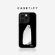 CASETIFY 小鬼 鏡面磁吸手機(jī)殼 適用于iPhone 15 pro max 銀鏡黑框Magsafe