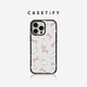 CASETIFY 絲帶小兔手機殼 適用于iPhone16 Pro Max 透明黑框