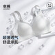 幸棉文胸春夏透氣軟支撐無鋼圈胸罩內(nèi)衣女小胸聚攏涼感薄款 灰色 M （75ABC)