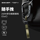 異澤（EGIOZR）雙頭type-c數(shù)據(jù)線短USB4雷電4雙C口高速硬盤傳輸iphone16充電線ctoc蘋果手機(jī)快充240W超短便攜掛扣 EGIOZRxTESTV隨手拽數(shù)據(jù)線（黑綠色） 240W華為