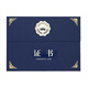 昌鑫打印定制外殼LOGO 證書 立式擺放聘書制作定做企業(yè)任命書內(nèi)芯封套皮封面榮譽(yù)證書獲獎優(yōu)秀員工 藍(lán)色證書 橫放A4內(nèi)頁
