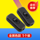 立格302-2雙線控制雙切開關(guān) 大功率線上按鈕開關(guān)臺燈床頭燈LED開關(guān) 全黑色款302-2【1個】 開關(guān)