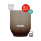 膳魔師（THERMOS）日本原裝進(jìn)口膳魔師保溫壺燜泡帶茶漏家用不銹鋼大容量TTE450/700 咖啡色茶杯240ml