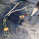 戚小米「玉樓歌」古風(fēng)漢服背云長(cháng)流蘇明制瓔珞項鏈新中式馬面裙實(shí)用禮物 【玉樓歌】帶背云