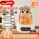 太平牛德國(guó)品質(zhì)全玻璃恒溫?zé)崴畨貗雰簺_泡調(diào)奶器家用寶寶專用快速暖奶玻璃底一體沖奶無(wú)膠圈大容量玻璃蓋 白色（標(biāo)準(zhǔn)款）可定時(shí)、預(yù)約  1.3L