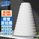 普湃抽油煙機(jī)煙道排煙管變徑接頭大小轉(zhuǎn)換器塑料通風(fēng)排氣管加厚變徑圈