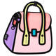 JumpFromPaper貓頭鷹二次元2D漫畫斜挎包女單肩包JFP送女友情人節(jié)七夕生日禮物 粉紅