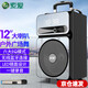 索愛(ài)索愛(ài)（soaiy） 廣場(chǎng)舞音響移動(dòng)拉桿音箱戶外藍(lán)牙 音響便攜k歌12吋家用帶無(wú)線話筒大音量Q27 12吋鏡面音響+一支話筒